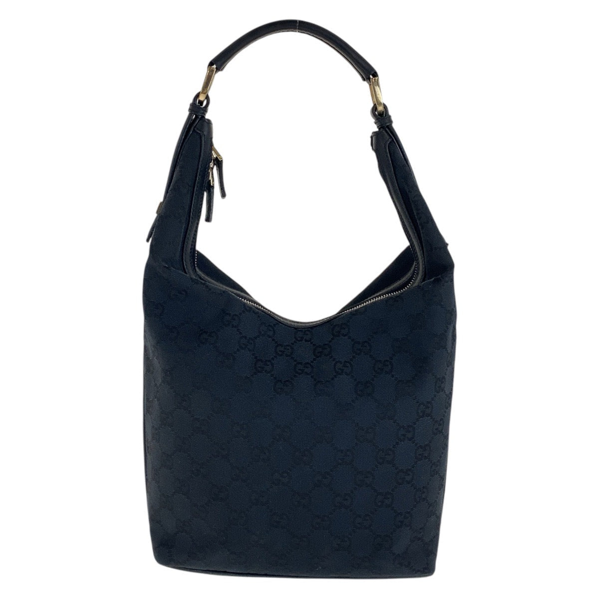 Gucci 2Way Shoulder Bag Leather Canvas 001 4288