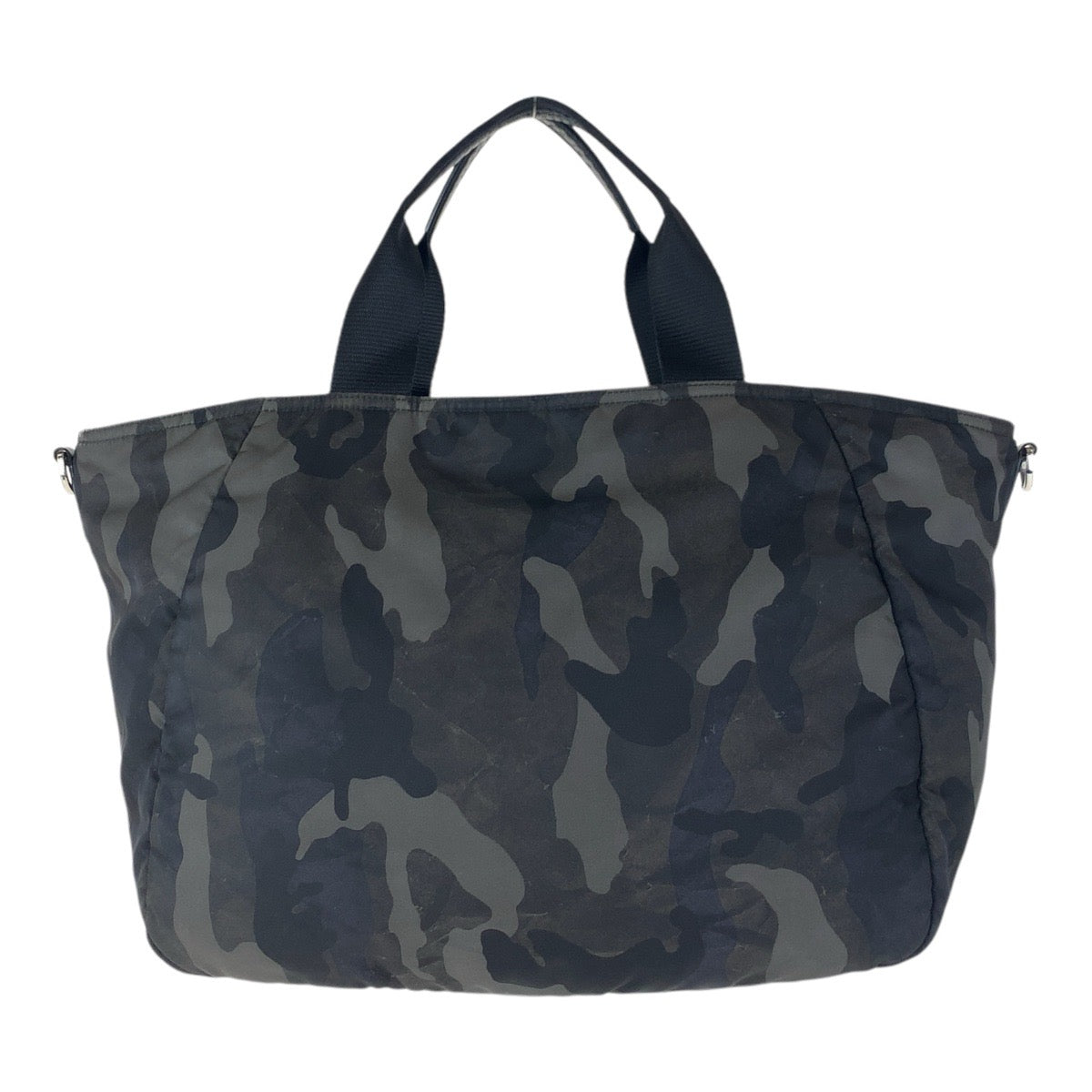Tote Bag Khaki Silvermetal Tote Bag Shoulder Nylon Shoulder Bag