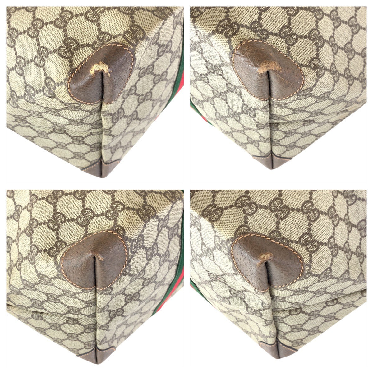 Gucci Supreme Sheline Line 2Way Tote Bag Boston Canvas