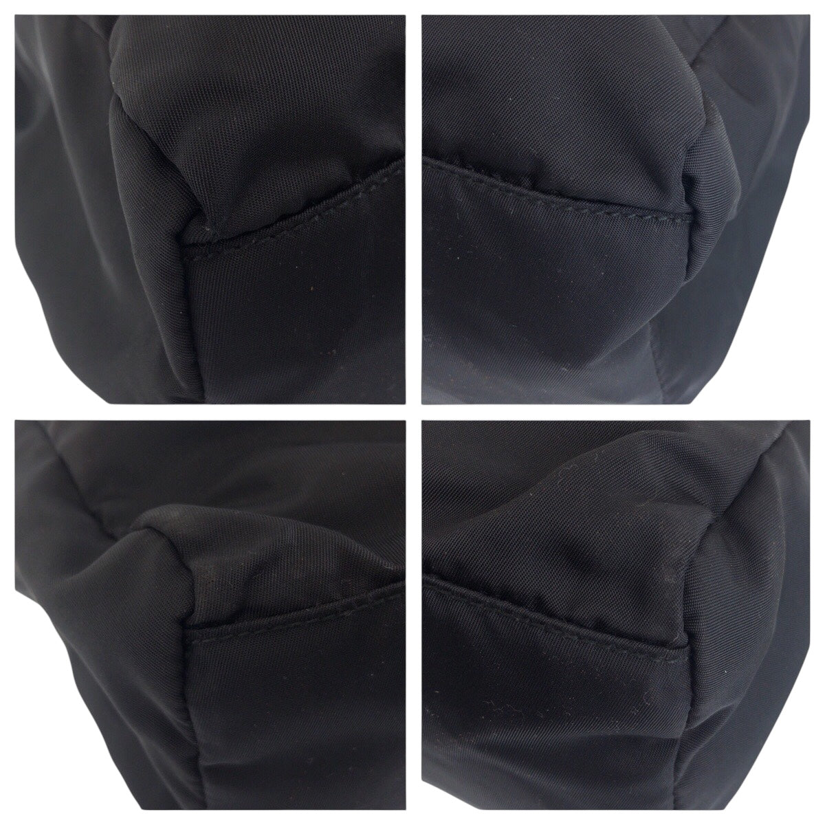 Tote Bag Silvermetal Tote Bag Shoulder Bag Nylon Black