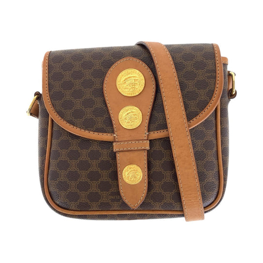 Shoulder Bag Pvc, Metal Shoulder Bag Pochette Leather Brown
