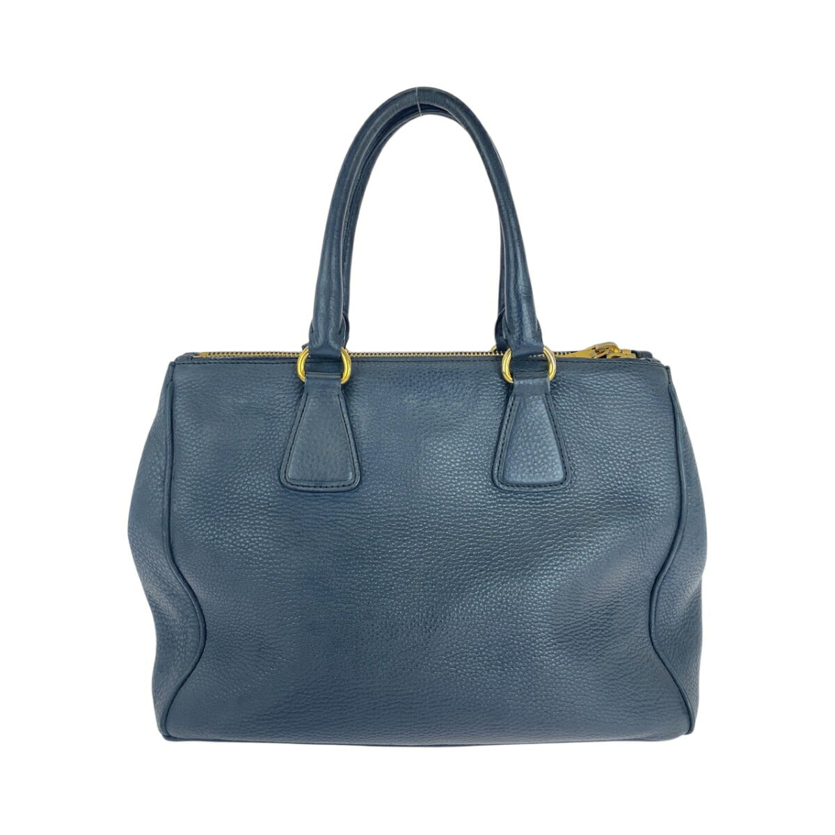 Prada Daino 2Way Bag Leather Vitello Logo Travel Bag
