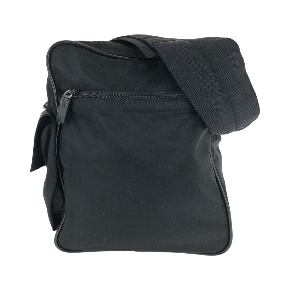 Prada Tessuto Triangle Plate Shoulder Bag Nylon Logo Shoulder Bag 501632