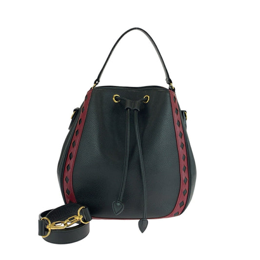 YSL Saint Laurent Yves 2Way Bag Leather Travel Bag 2Way Bag 1