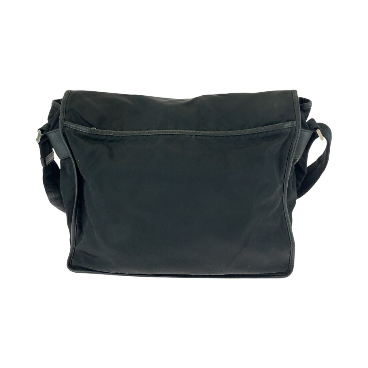 Prada Tessuto Triangle Plate Shoulder Bag Nylon Logo Shoulder Bag V158