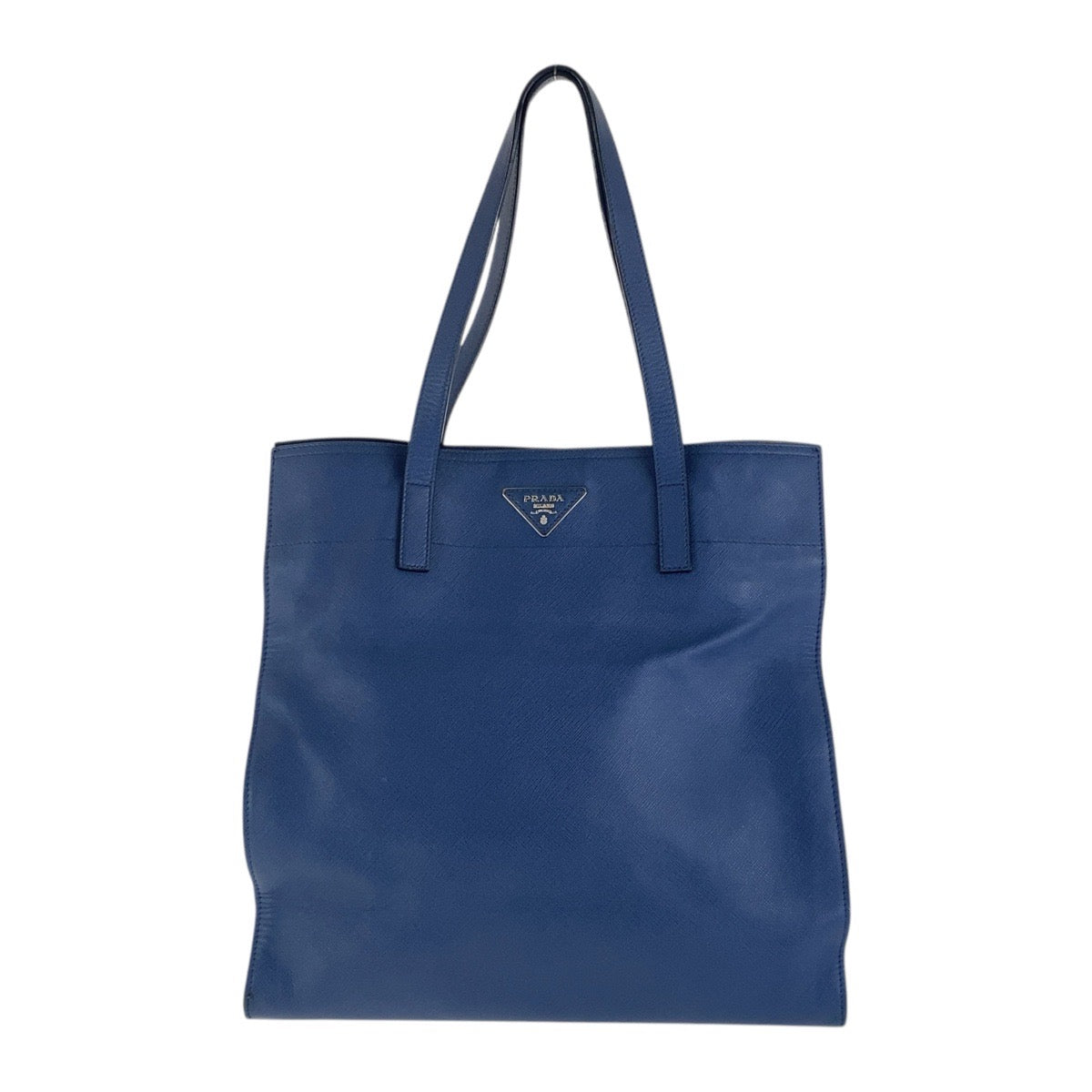 Prada Triangle Plate 2Way Bag S Saffiano Logo Travel Bag