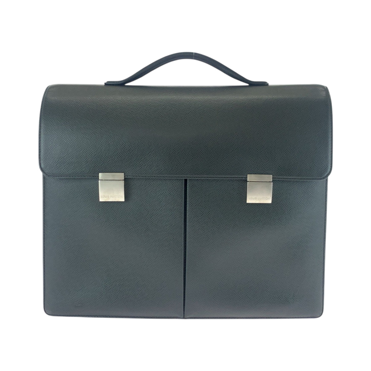 Louis Vuitton Business M30802 Taiga Ardoise SilverMetal Black Handbag
