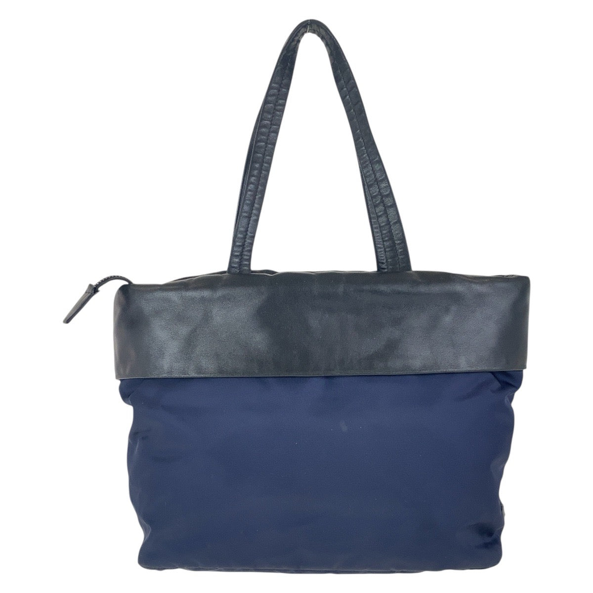 Tote Bag Navy Silvermetal Tote Bag Shoulder Nylon Black Shoulder Bag