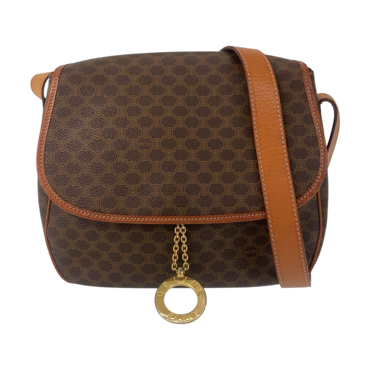 Shoulder Bag Pvc, Metal Shoulder Bag Messenger Leather Brown