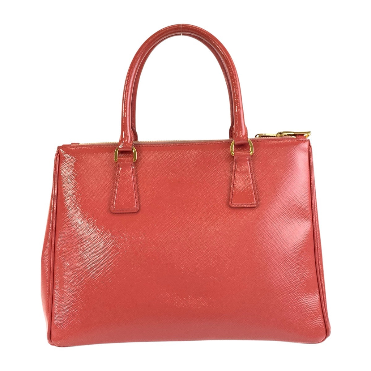 Prada 2Way Bag Leather Saffiano Pink Travel Bag
