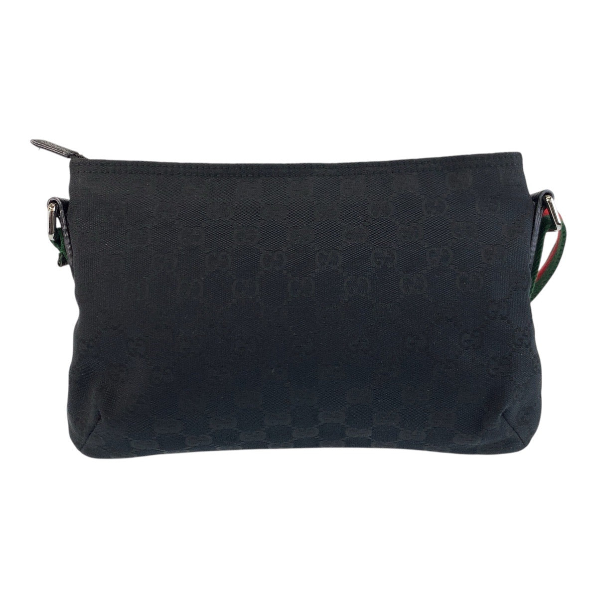 Gucci GG pochette Sherry line Canvas Black Shoulder Bag