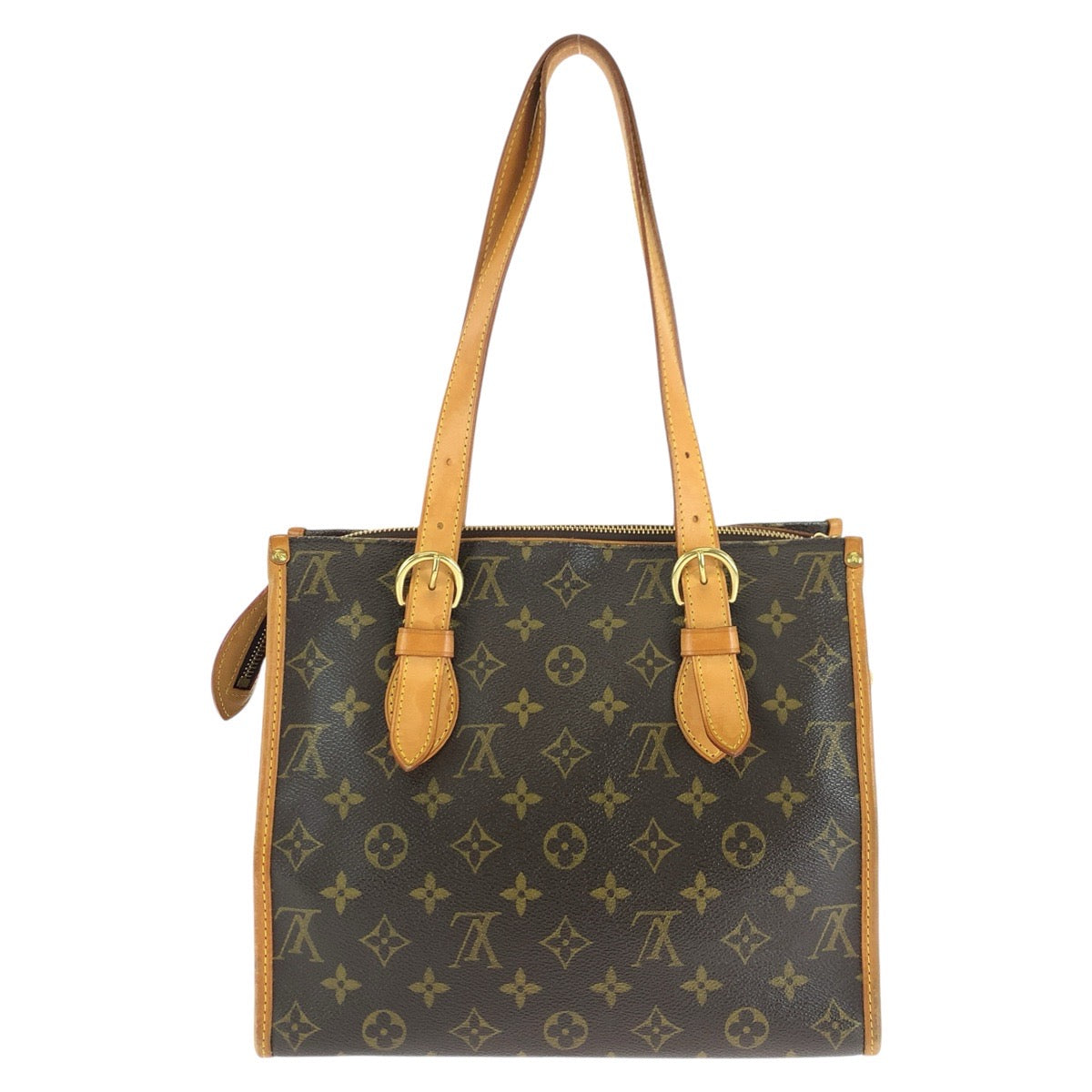 Louis Vuitton M40007 PVC Monogram Brown Gold Tote Bag 2