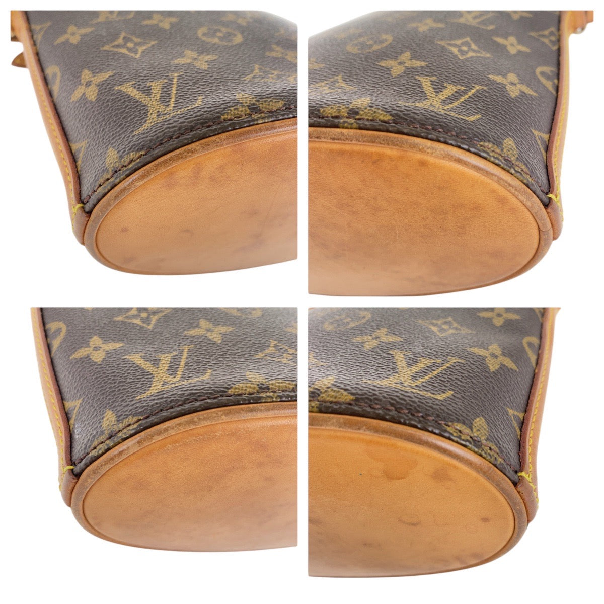 Louis Vuitton M51290 PVC uot Monogram Brown Gold Crossbody Bag