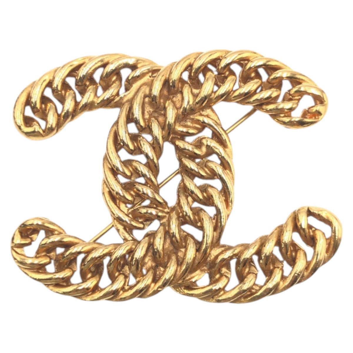 Chanel Brooch Gold Handbag 23