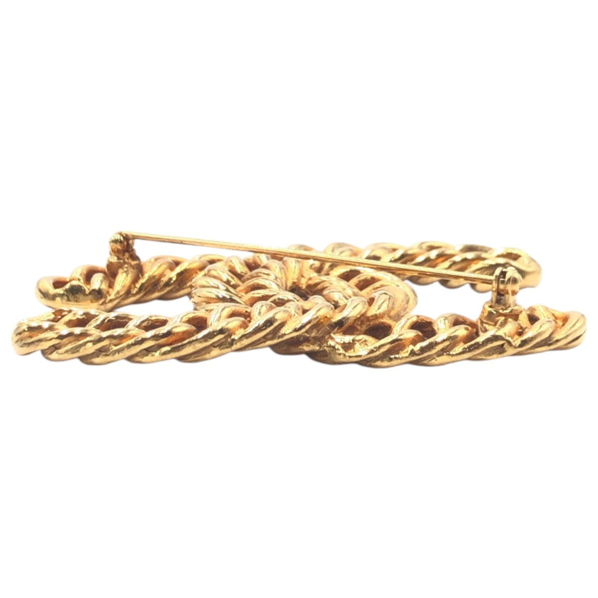 Chanel Brooch Gold Handbag 23