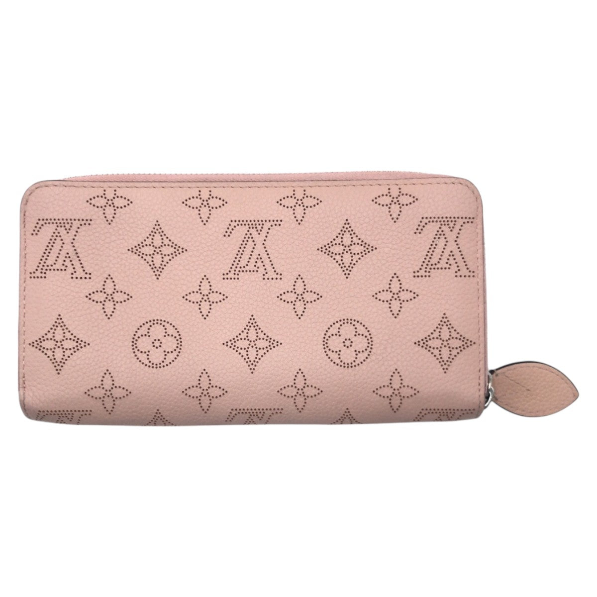 Louis Vuitton Long Purse M61868 magnolia Long Monogram Leather Pink Wallet Case