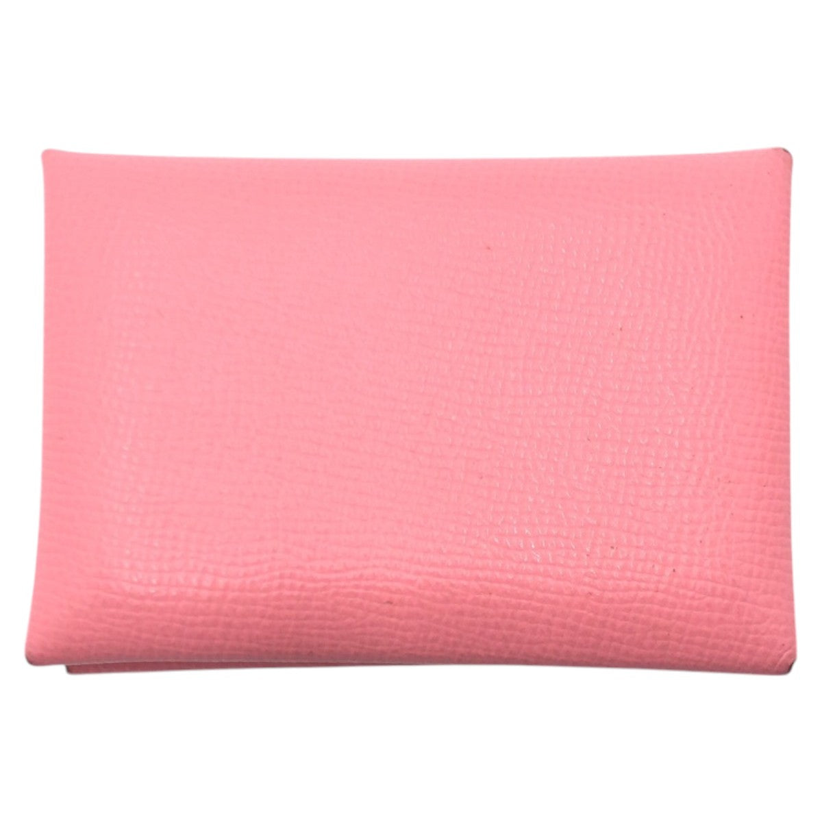 Coin Case Epsom Silvermetal Coin Case Card Pink Travel Bag
