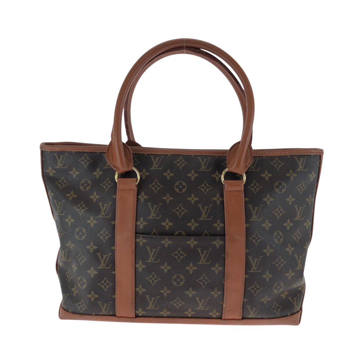 Louis Vuitton M42425 PVC end PM Monogram Brown Gold Shoulder Bag