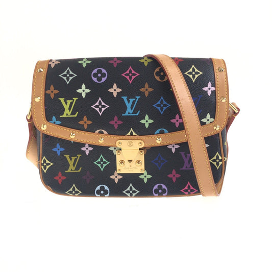 Louis Vuitton M92639 PVC GoldMetal Sologne Monogram Multicolor Crossbody Bag
