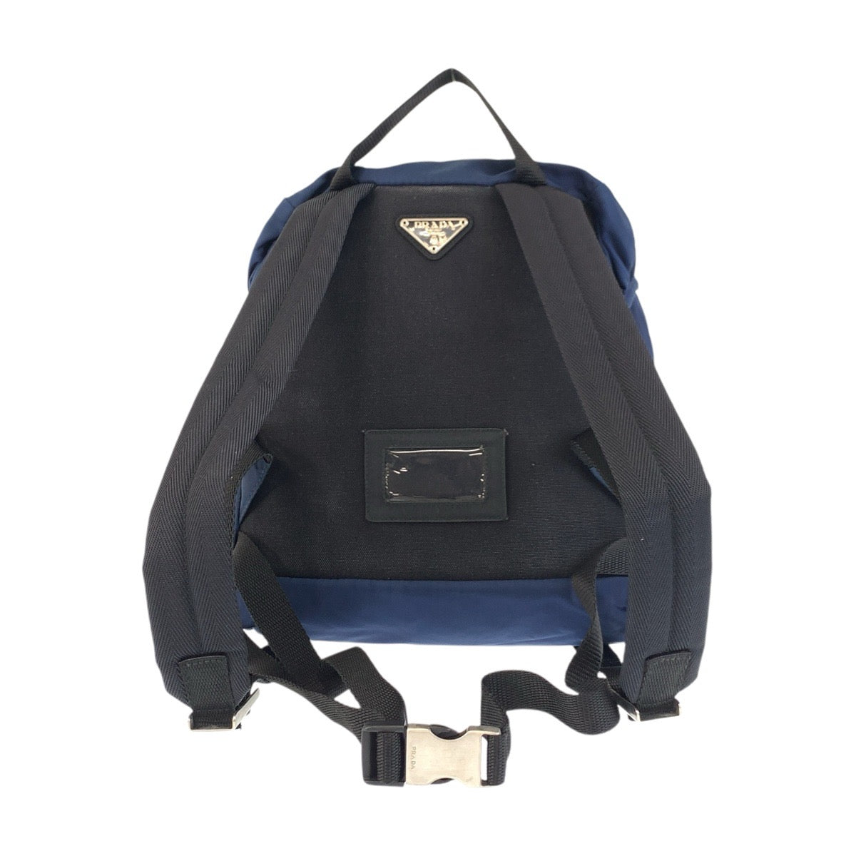 Backpack Navy Silvermetal Backpack Backpack Test Triangle Nylon
