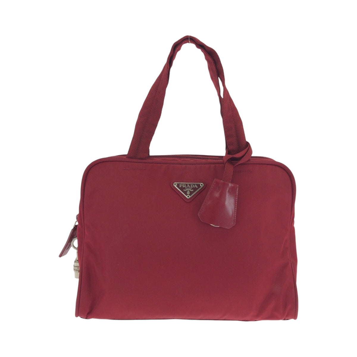 Tote Bag Metal Tote Bag Handbag Test Nylon Red