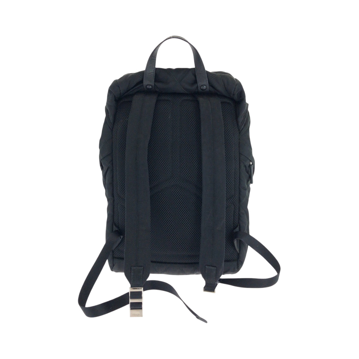 Backpack Silvermetal Backpack Backpack Test Suit Quilting Nylon Black