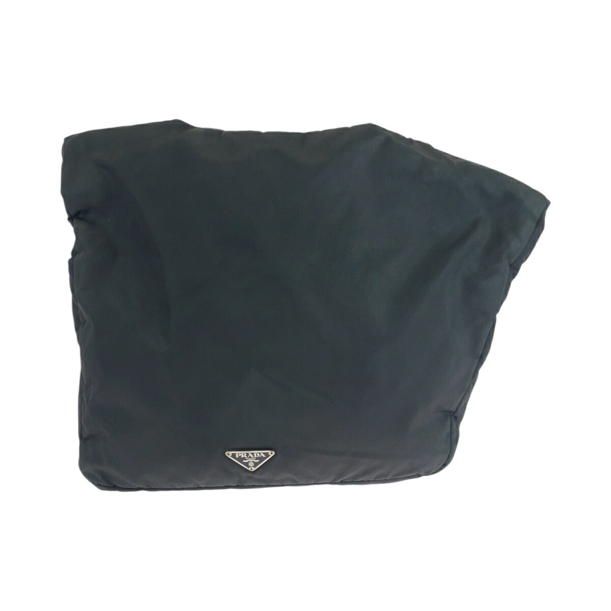 Prada Tessuto Triangle Plate Shoulder Bag Nylon Logo Shoulder Bag 28