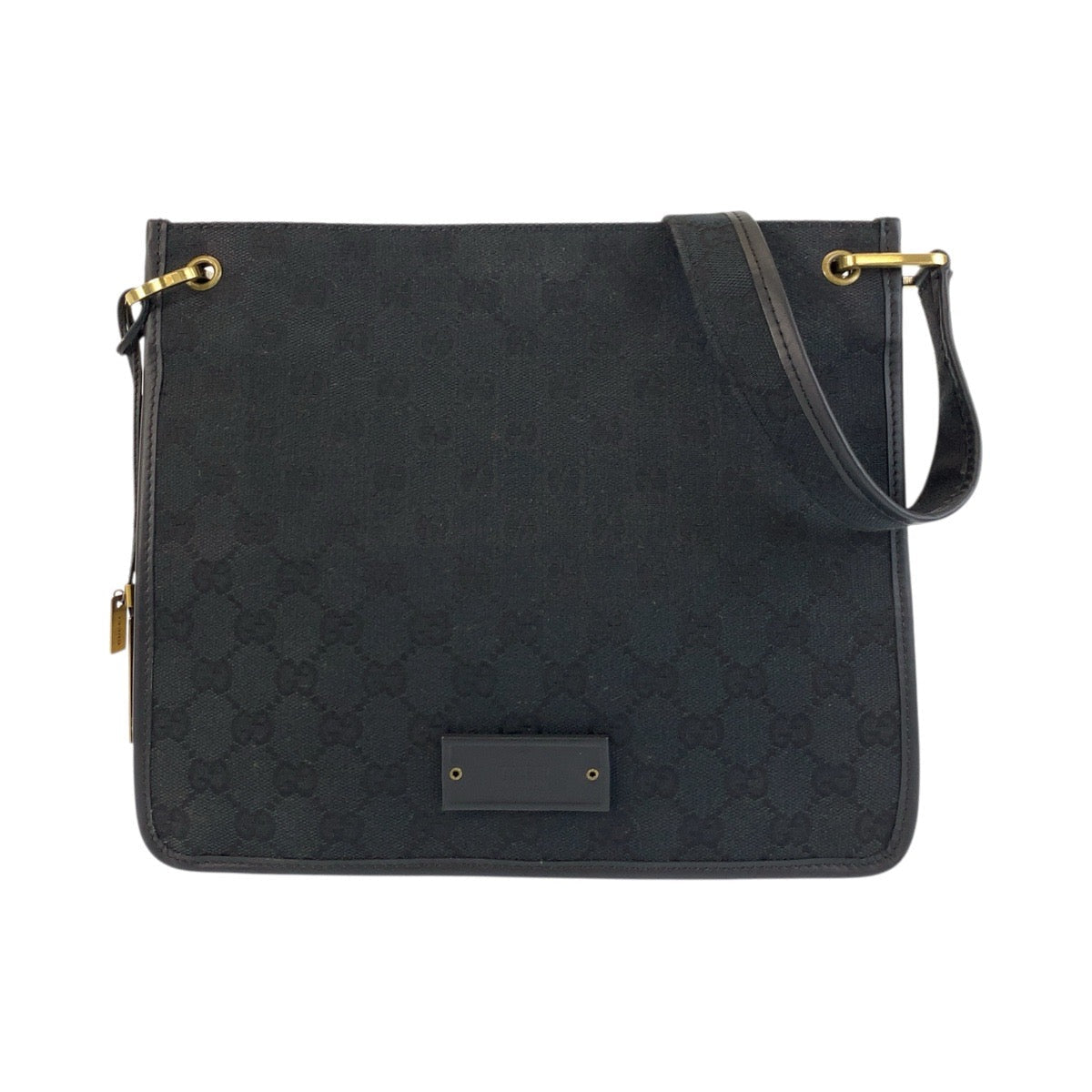 Gucci Shoulder Bag Leather Canvas Bag 91763