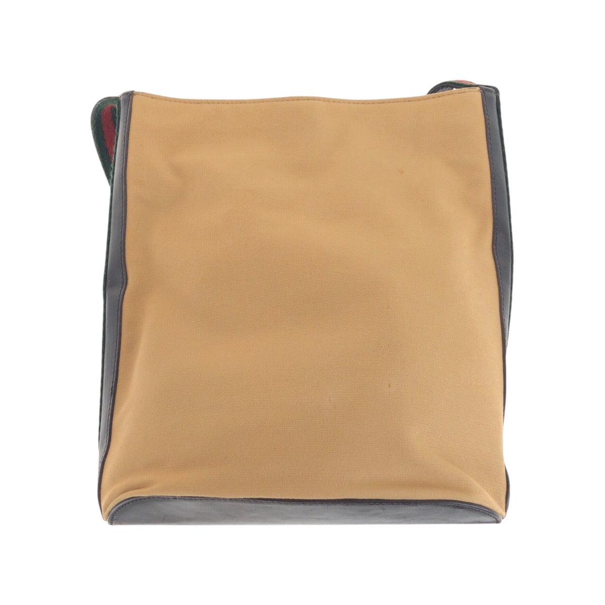 Gucci Sherry Line Shoulder Bag Leather Canvas Shoulder Bag