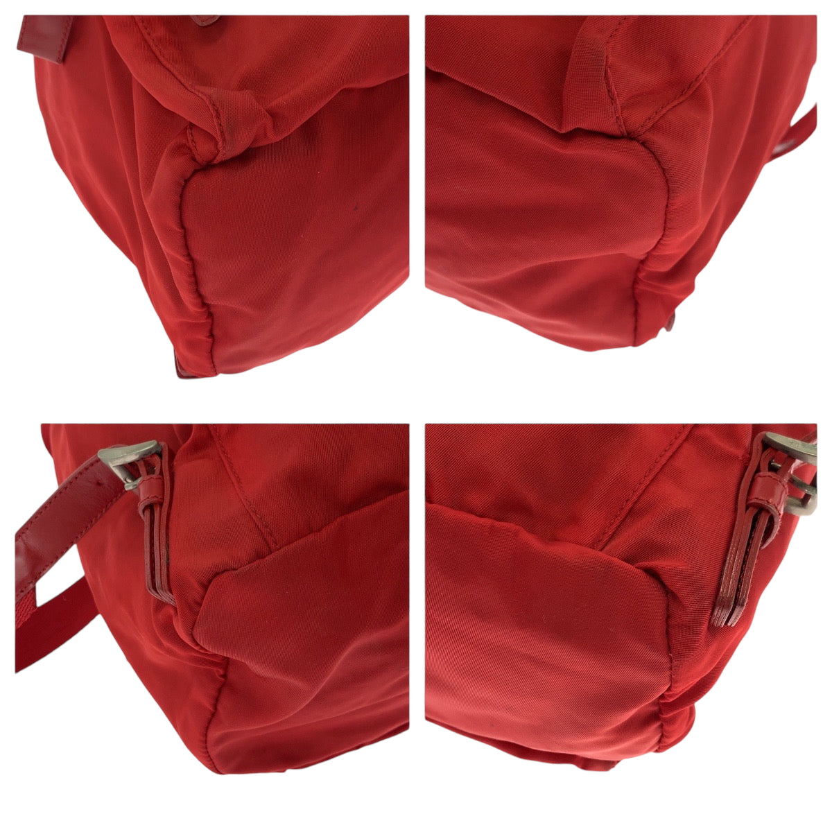 Backpack Metal Backpack Backpack Test Triangle With Nylon Red