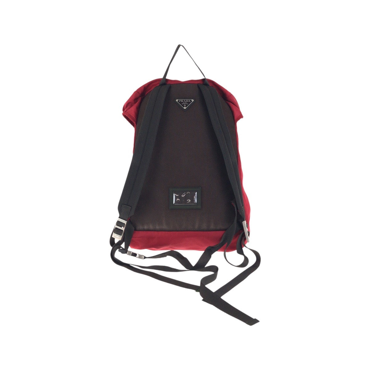Backpack Khaki Silvermetal Backpack Daypack Test Triangle Nylon Red