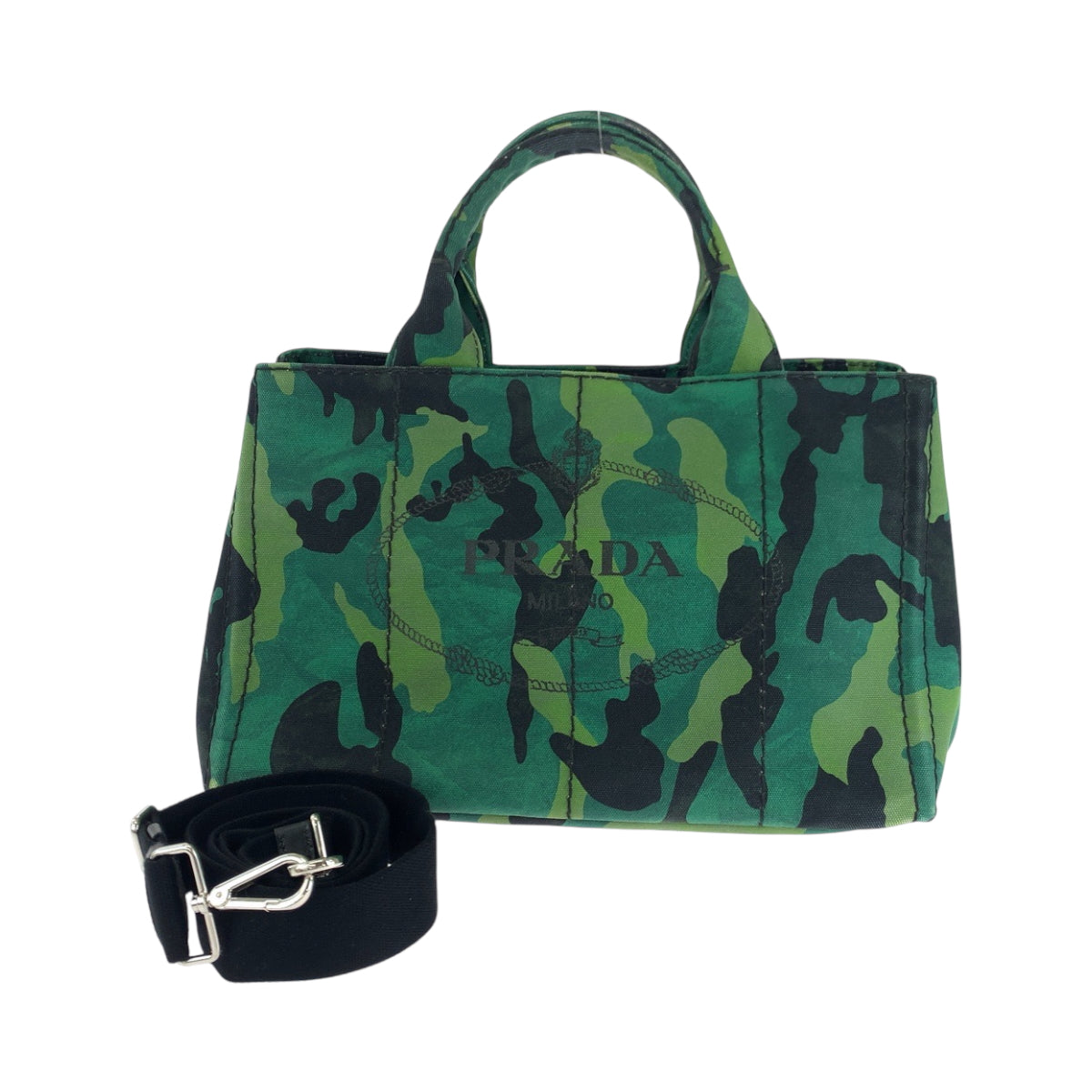 Tote Bag Multicolor Silvermetal Shoulder Bag Tote Canvas Green