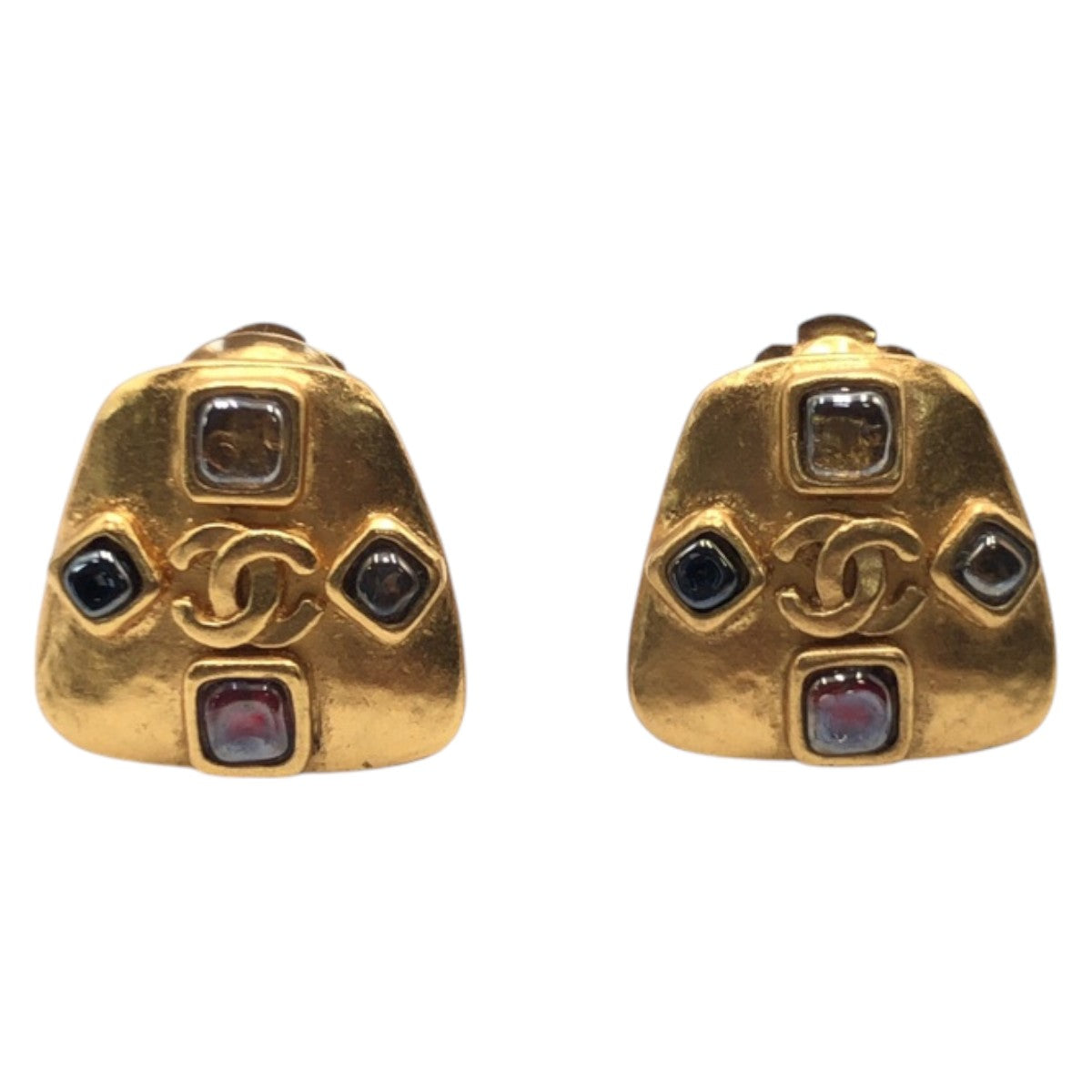 Chanel Coco Mark Gripoix Earrings