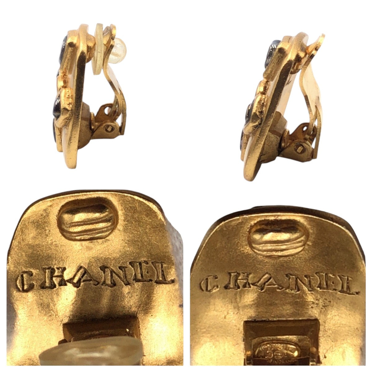 Chanel Coco Mark Gripoix Earrings