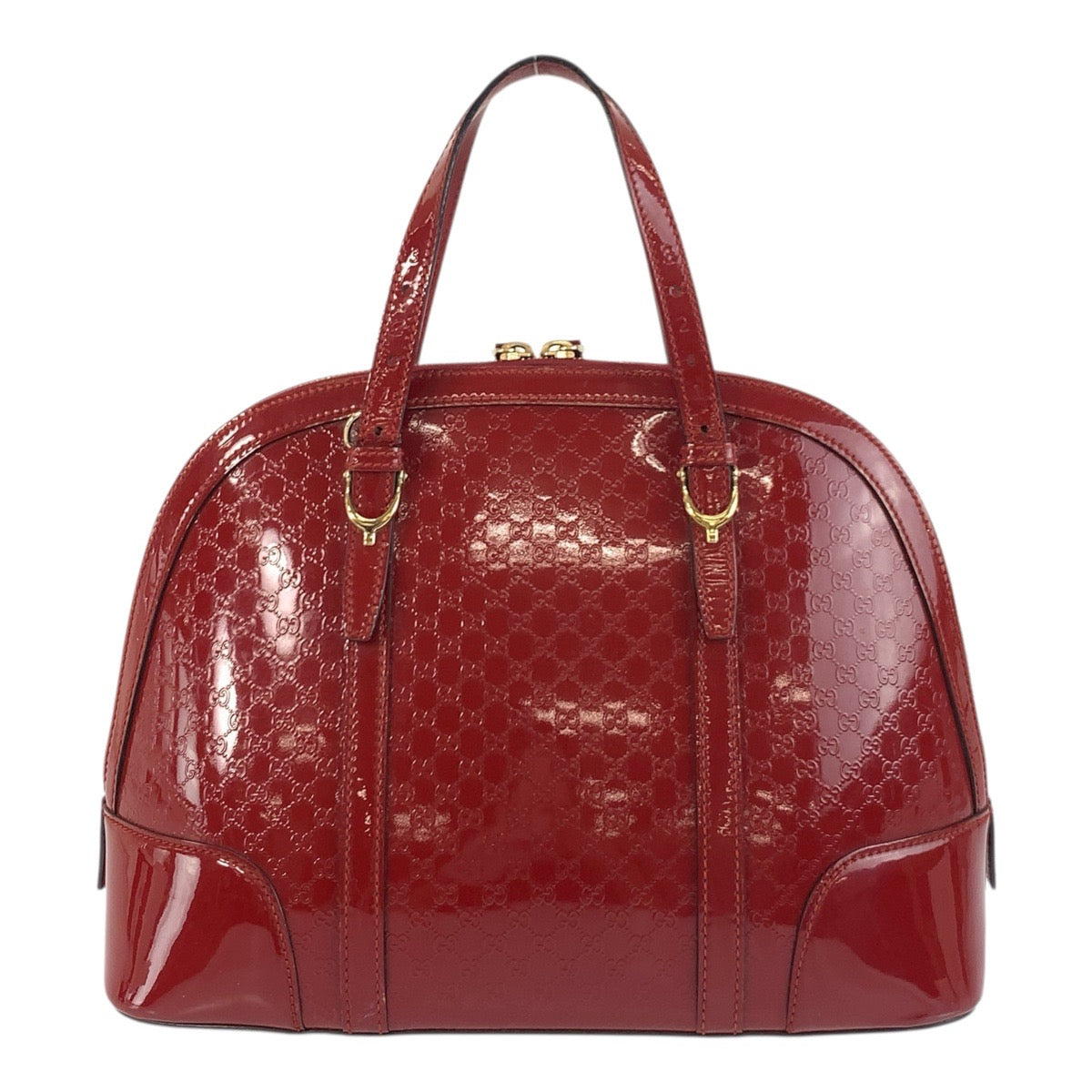 Gucci enamel cisima Red Gold Shoulder Bag