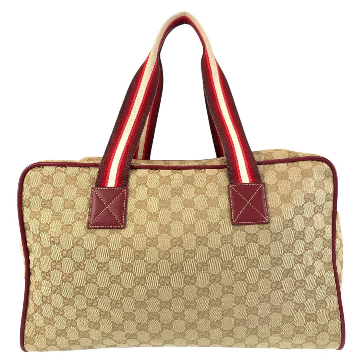 Gucci Sherry Line Boston Bag Canvas Travel Bag