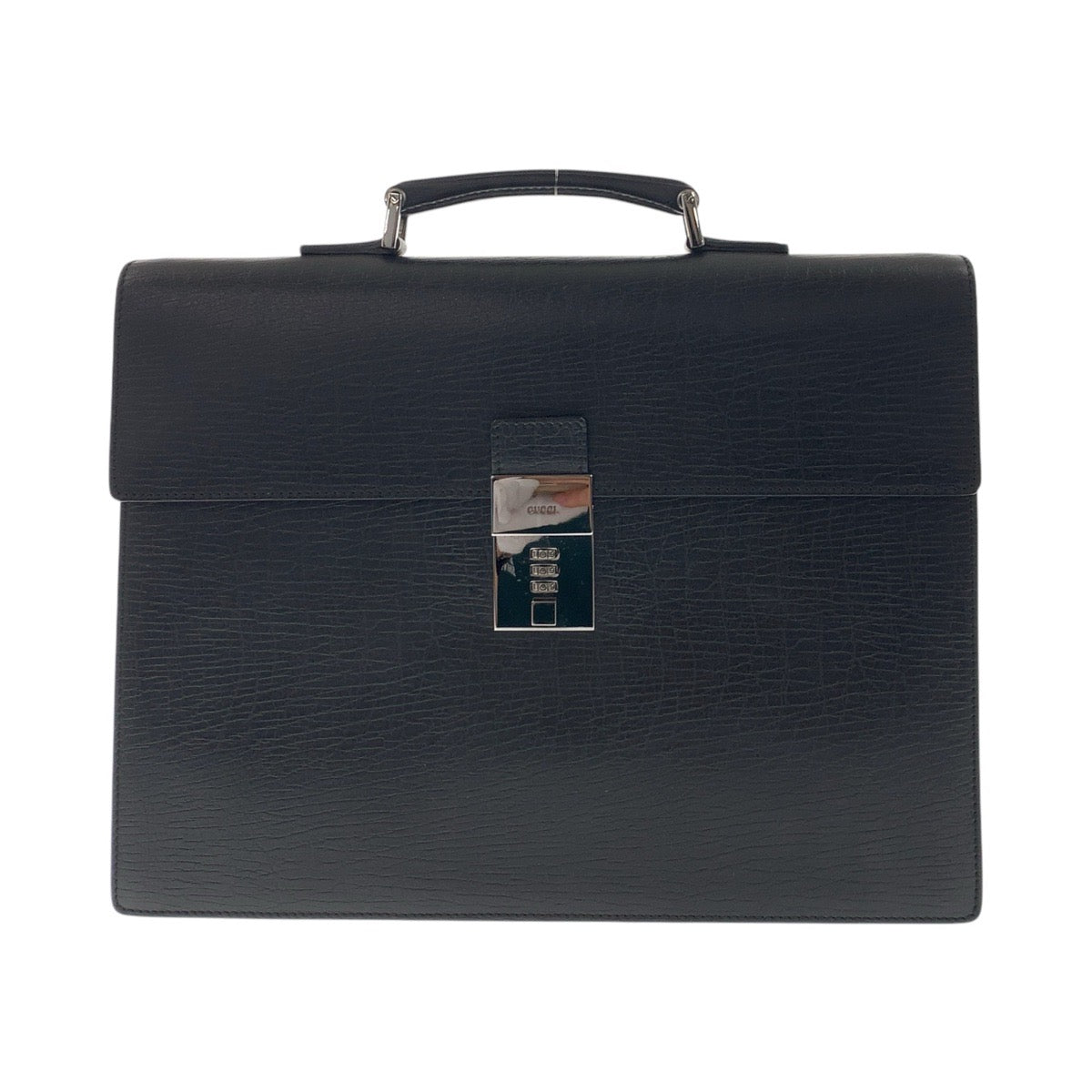 Gucci Briefcase Handbag Leather Travel Bag