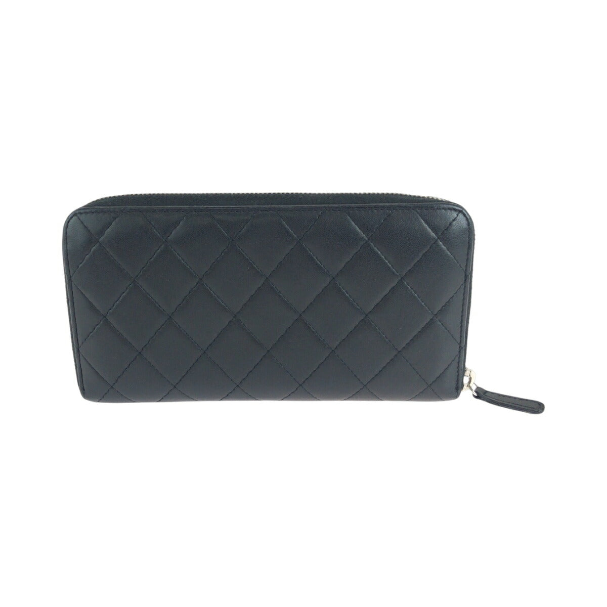 Chanel Coco Mark Matelasse Lambskin Long Wallet