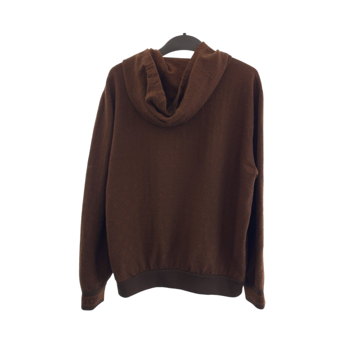Louis Vuitton Hoodie RM212 AU7 HLN81W L Monogram Wool Brown Apparel