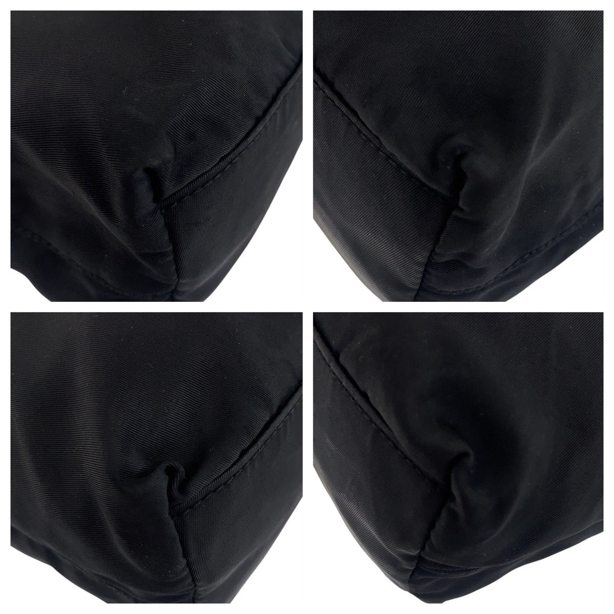 Tote Bag Tote Bag Shoulder Bag Test Nylon Black Logo Women