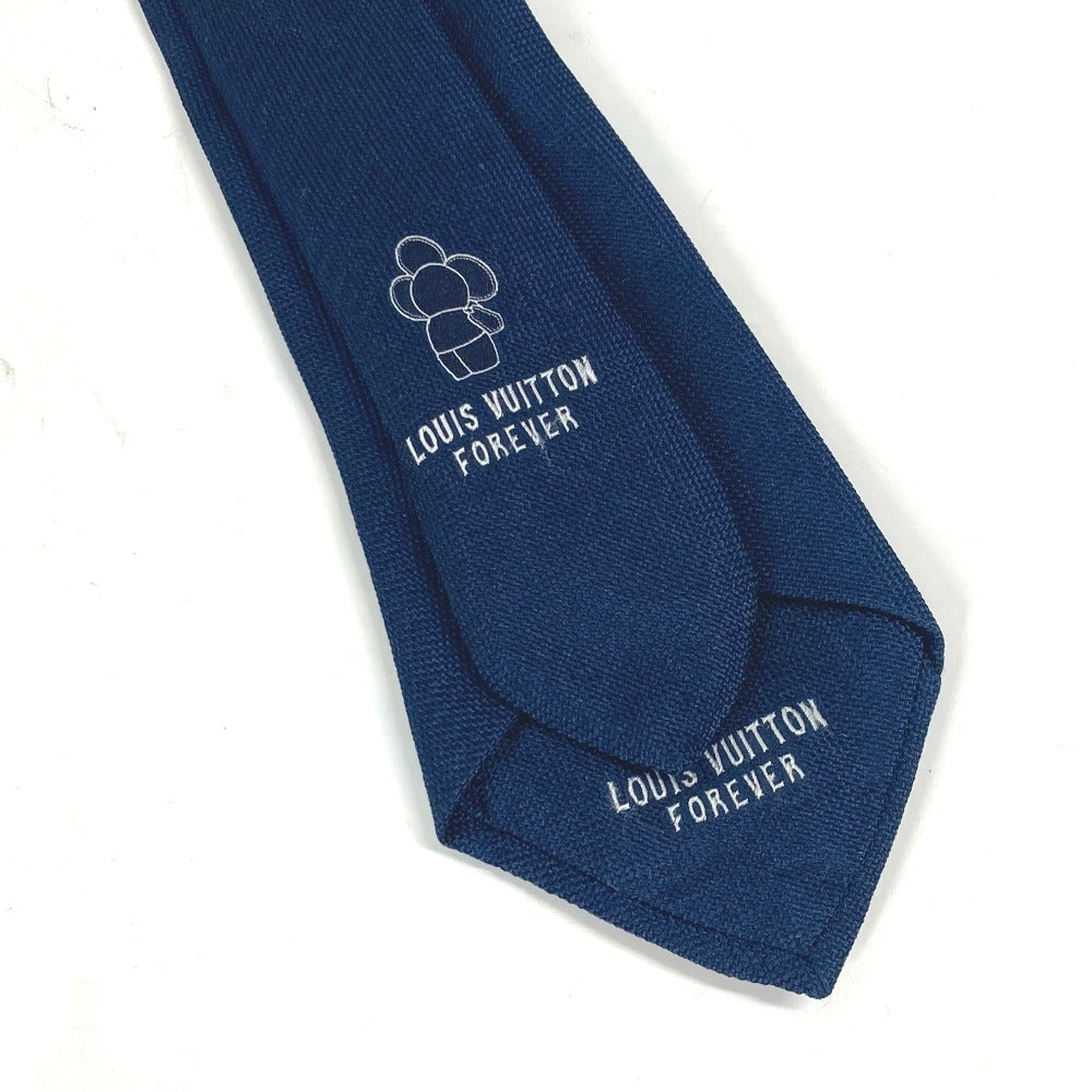 Louis Vuitton tie M77007 silk Cravat Vivienne Navy Handbag