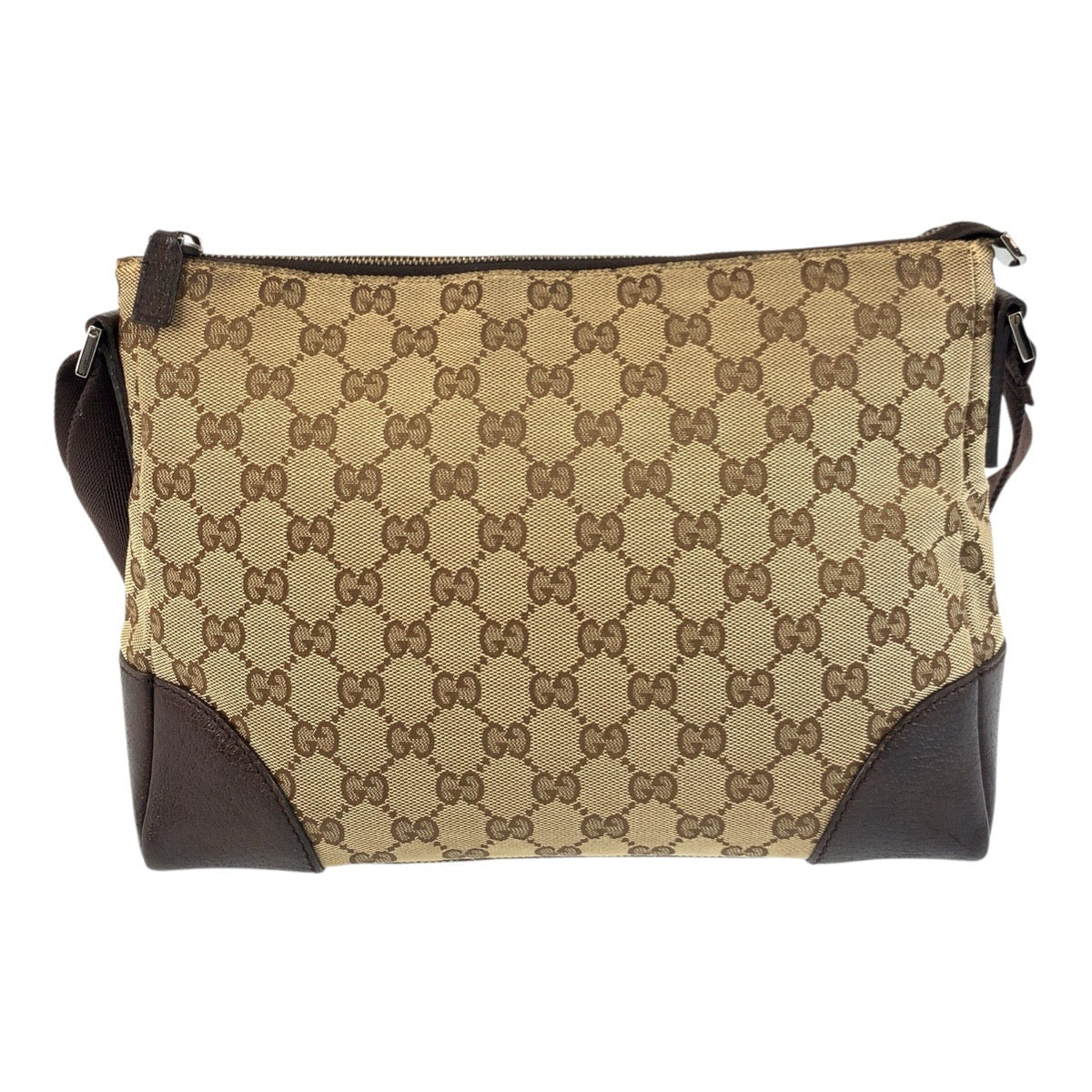 Gucci Shoulder Bag Leather Canvas Bag 59