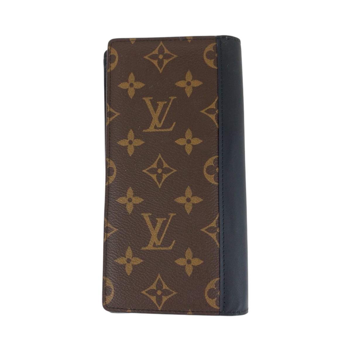 Louis Vuitton Long Purse M69410 PVC SilverMetal Monogram Black Brown Wallet Case