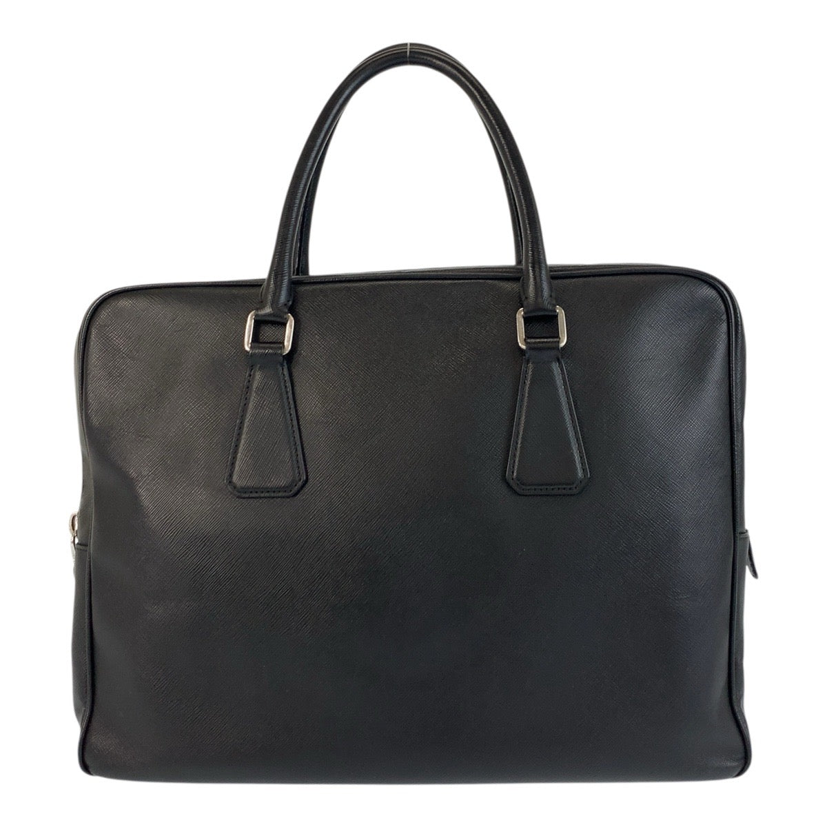 Business Bag Silvermetal Business Bag Briefcase Safiano Leather Black Travel Bag