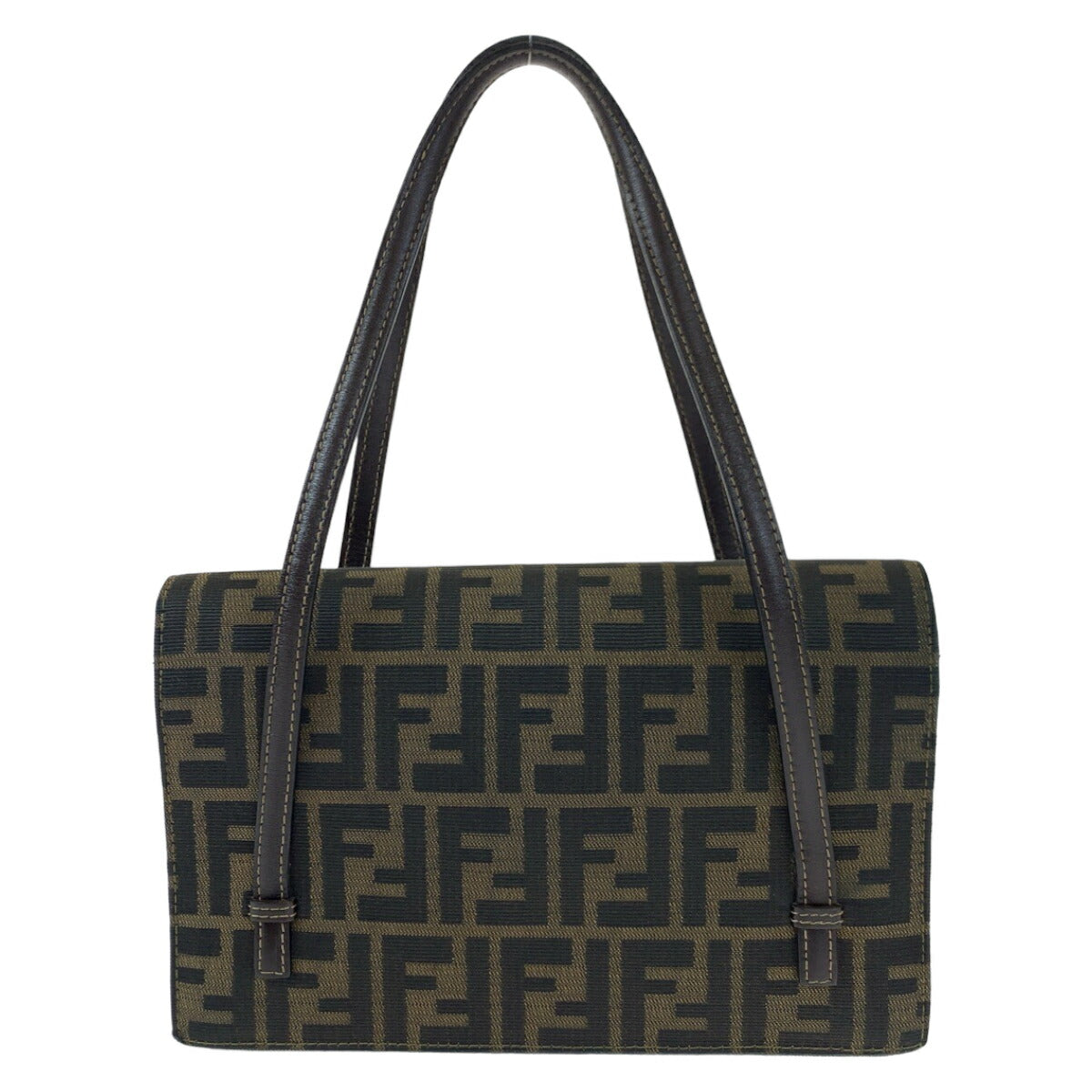 Fendi Zucca 2Way Bag Canvas Travel Bag