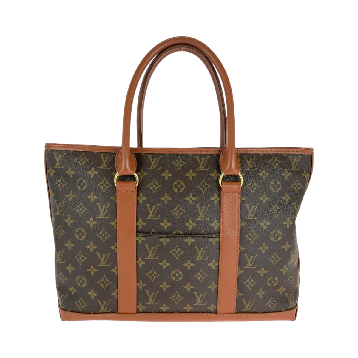 Louis Vuitton M42425 PVC end PM Monogram Brown Gold Shoulder Bag 2