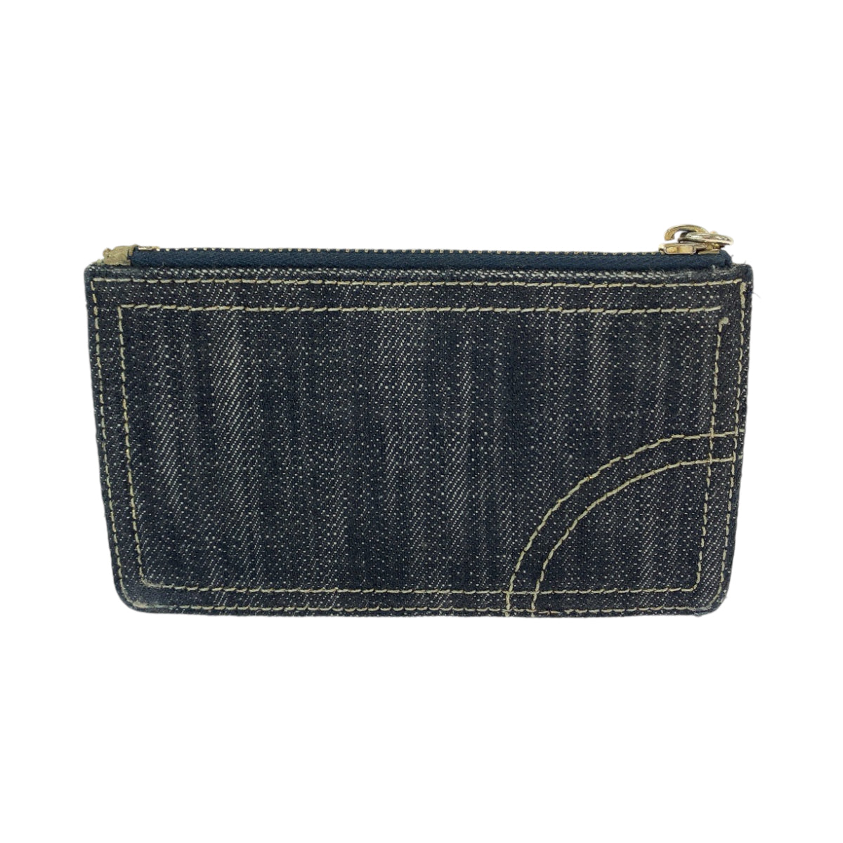 Chanel Coin denim t Sparkling denim Blue Gold Handbag