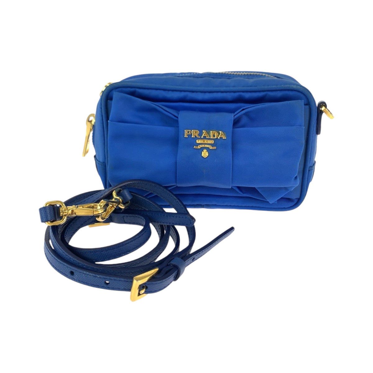 Shoulder Bag Goldmetal Shoulder Bag Pochette Test Nylon Blue