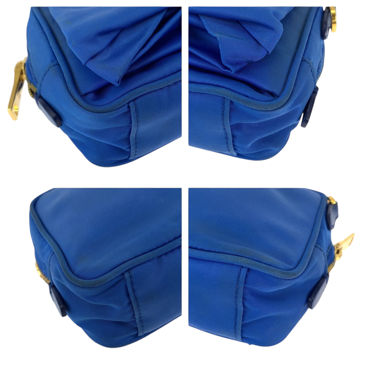 Shoulder Bag Goldmetal Shoulder Bag Pochette Test Nylon Blue