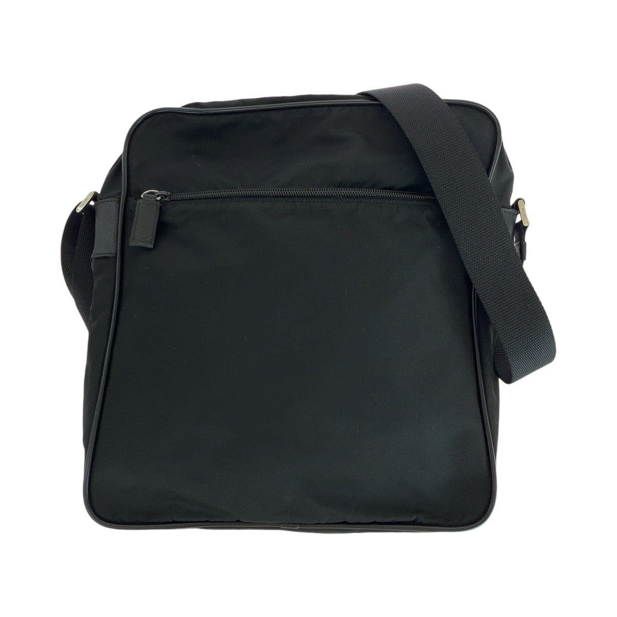 Prada Tessuto Shoulder Bag Leather Nylon Shoulder Bag 3